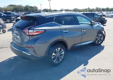 2017 Nissan Murano Sl из США, поврежденный, VIN 5N1AZ2MG8HN156293